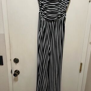 Jumpsuit black& white size “M”
